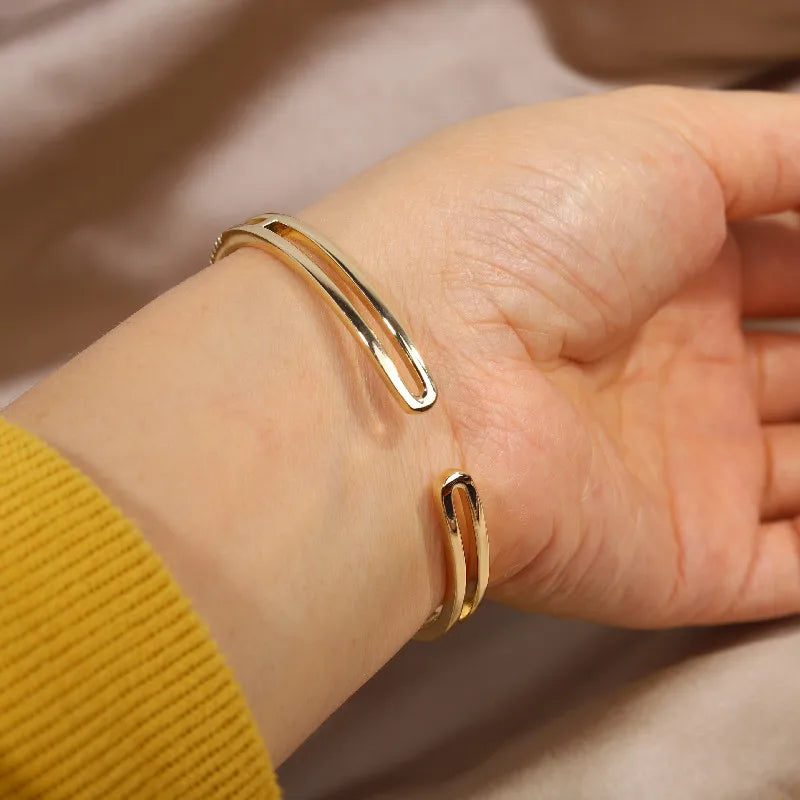 Gold Plated & Zirconia Crystals Bangles