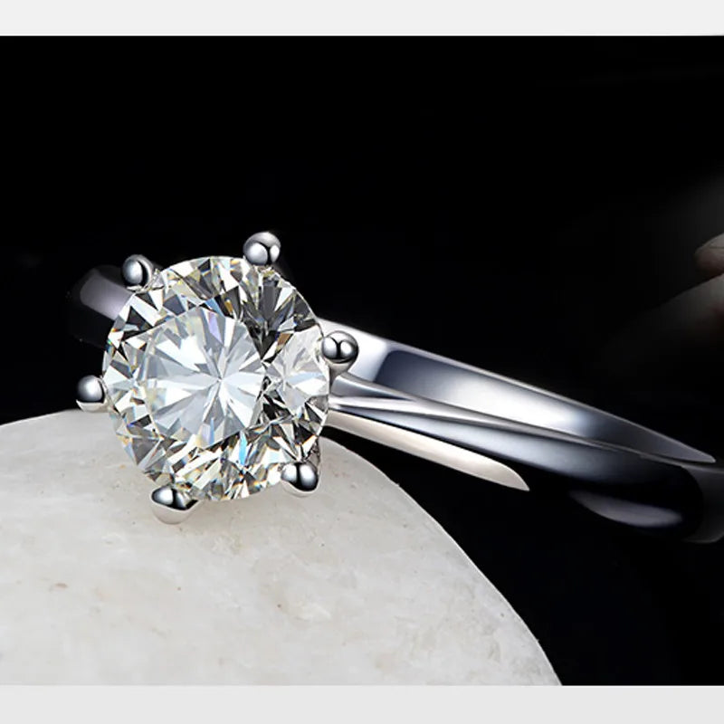 S925 Sterling Silver & Austrian Crystal Ring