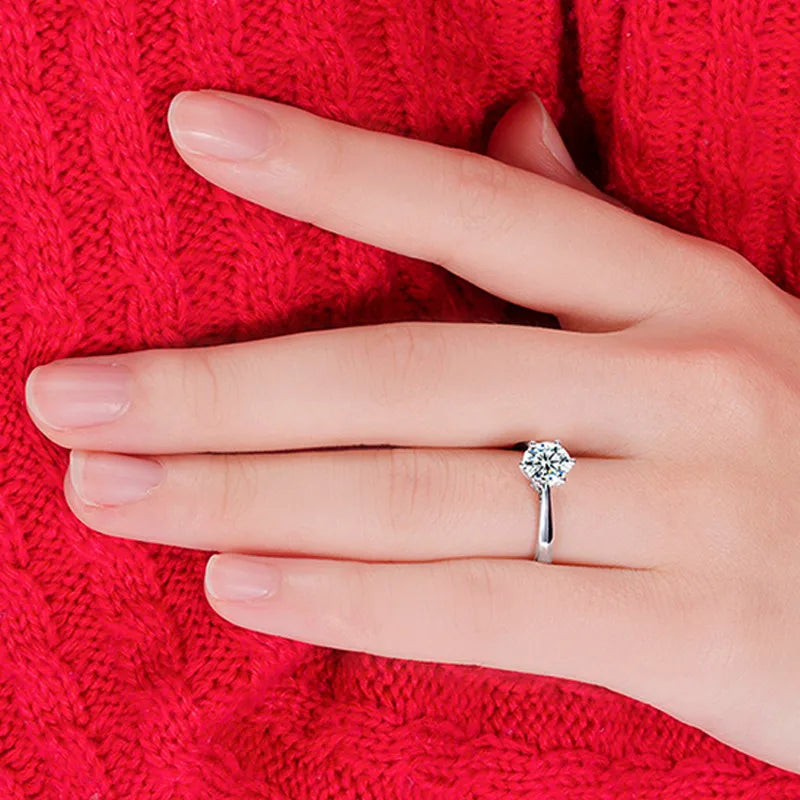 S925 Sterling Silver & Austrian Crystal Ring