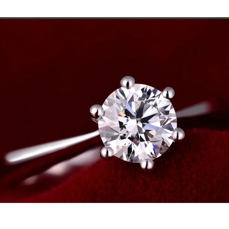 S925 Sterling Silver & Austrian Crystal Ring