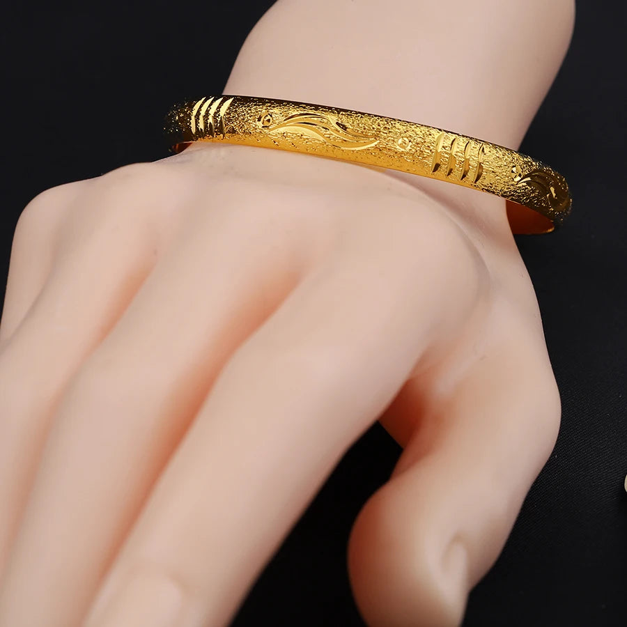 Gold Plated Bangles W4