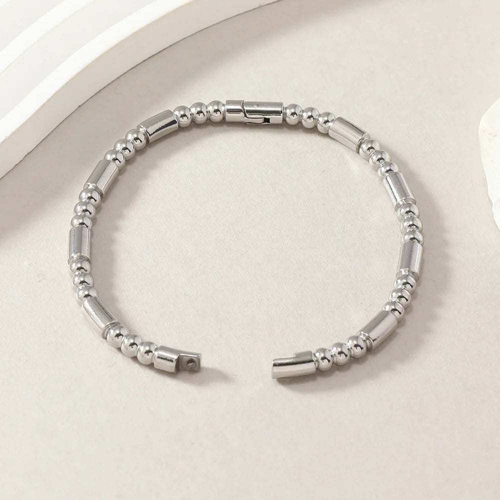 Gold Plated Stainless Steel Bangles W12