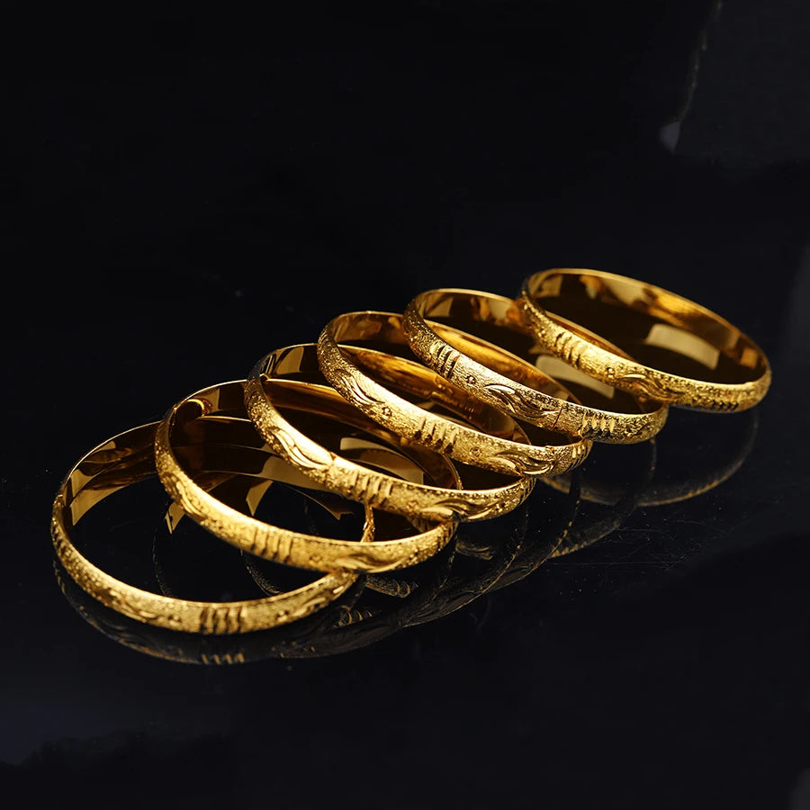 Gold Plated Bangles W4