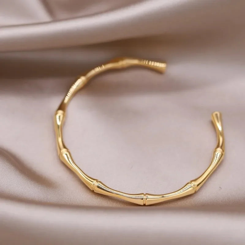 Gold Plated & Zirconia Crystals Bangles
