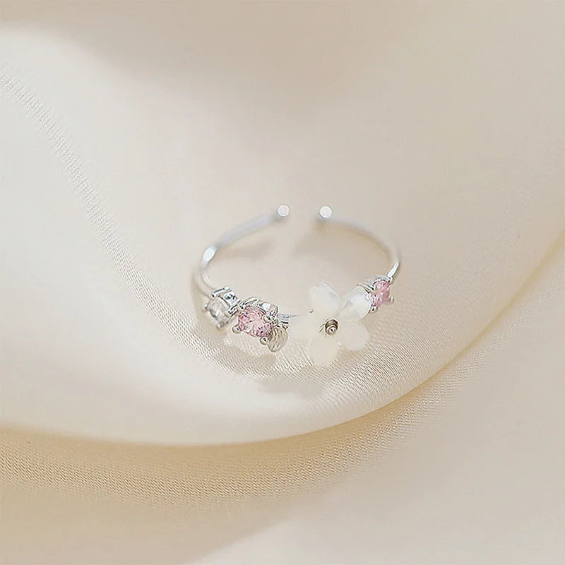 Cubic Zirconia Rose Ring and others