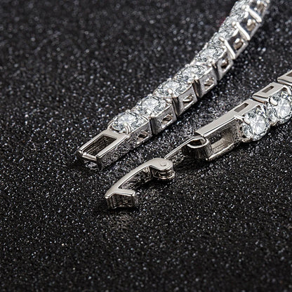 Bracelet Sterling Silver (925) & Zirconia
