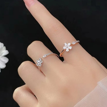 Cubic Zirconia Rose Ring and others