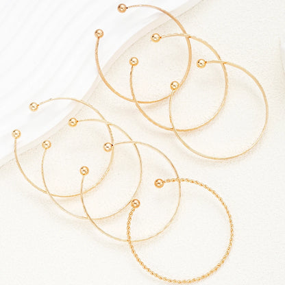 Gold Plated Bangles 7 pieces W2
