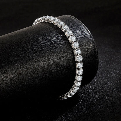 Bracelet Sterling Silver (925) & Zirconia