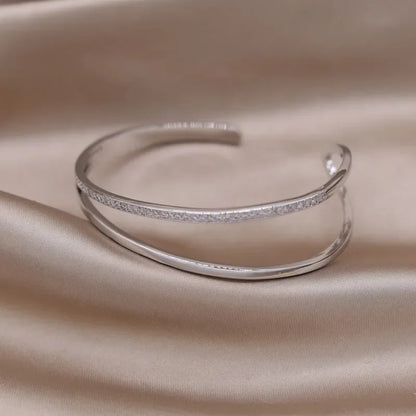 Gold Plated & Zirconia Crystals Bangles